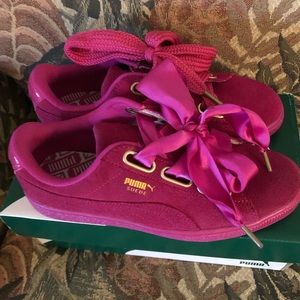 Puma Magenta Suede Marmiona
